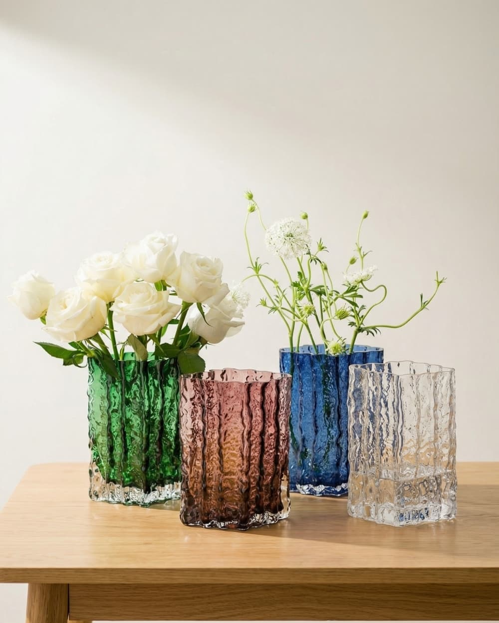 Glass Hydroponic Vase & Planter