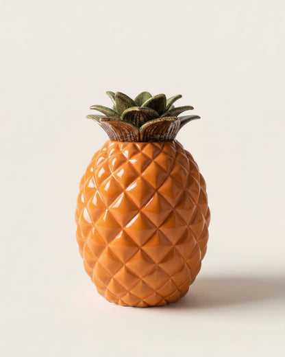 Pineapple Ceramic Tea & Coffee Storage Jar