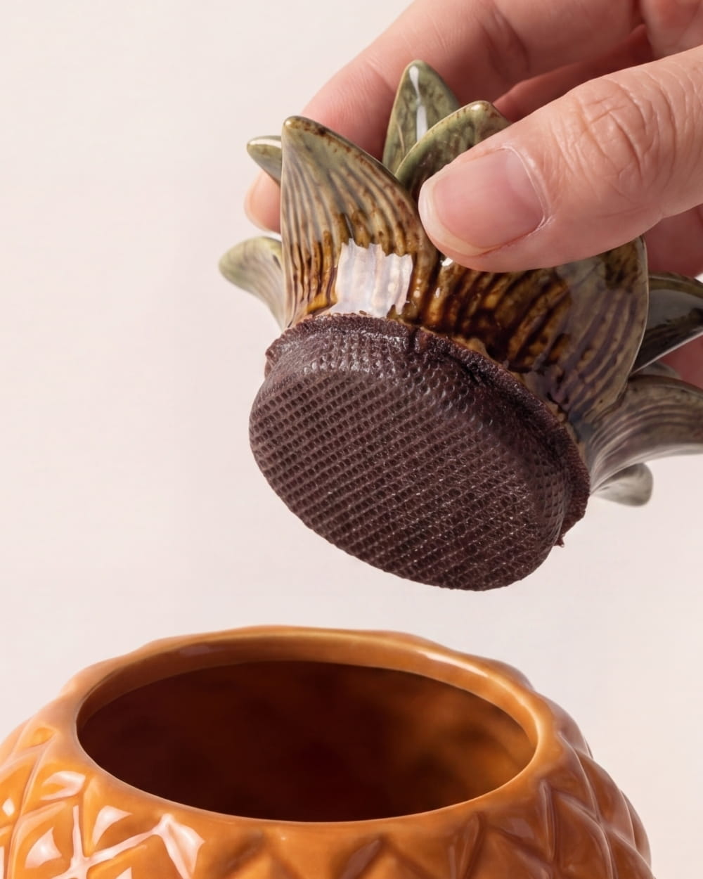 Pineapple Ceramic Tea & Coffee Storage Jar