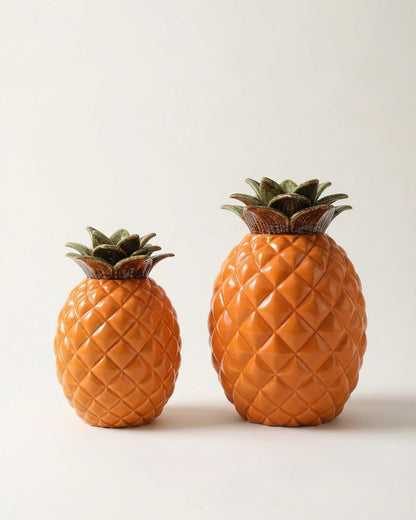 Pineapple Ceramic Tea & Coffee Storage Jar