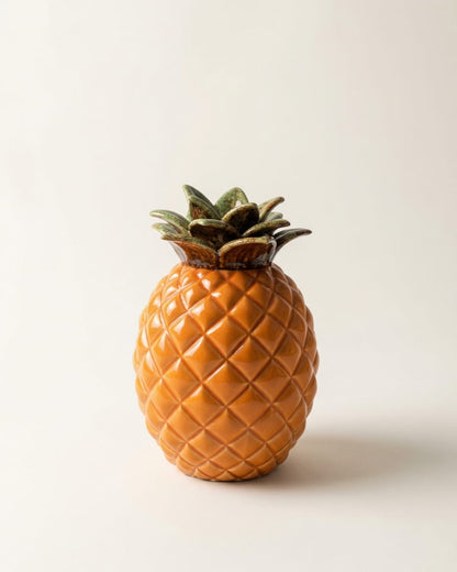 Pineapple Ceramic Tea & Coffee Storage Jar